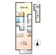 倉敷市茶屋町の間取図