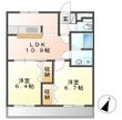 倉敷市真備町川辺の間取図