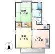 倉敷市茶屋町の間取図