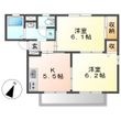 倉敷市中庄の間取図