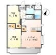倉敷市真備町川辺の間取図