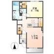 総社市西郡の間取図