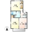 倉敷市新田の間取図