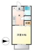 倉敷市下庄の間取図