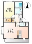 総社市中央4丁目の間取図