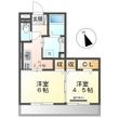 総社市門田の間取図