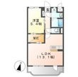 総社市井手の間取図