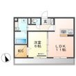倉敷市笹沖の間取図