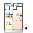総社市清音上中島の間取図