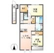 総社市総社3丁目の間取図
