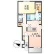 総社市中原の間取図