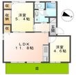 都窪郡早島町前潟の間取図
