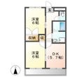 総社市清音上中島の間取図