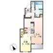 総社市西郡の間取図