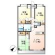 写真：倉敷市茶屋町1階の間取図