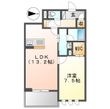 倉敷市中央２丁目の間取図