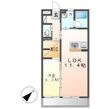 小田郡矢掛町西川面の間取図