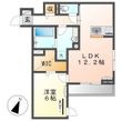 倉敷市石見町の間取図
