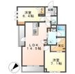 倉敷市昭和2丁目の間取図