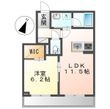都窪郡早島町前潟の間取図