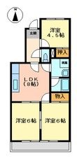 サンシャインガーデンの間取図