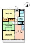 サウスヒルズ　Ｂ棟の間取図
