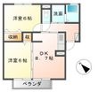 LaForet結城 A棟の間取図