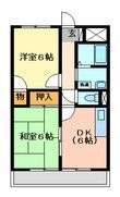 グリーンハイツ　Ⅱの間取図