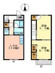 グリーンハイツの間取図