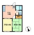 クローバーハイツの間取図