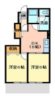 レジデンスブロッコリーＡ棟の間取図