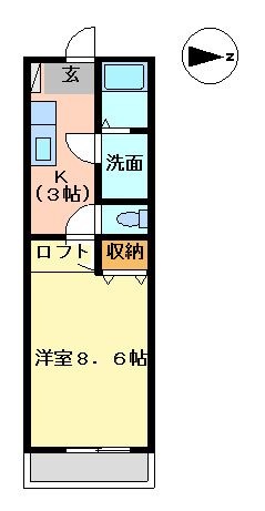 拡大写真：トップハウス垂水　２ 2階202の間取り