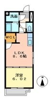 Ｓ－ＦＯＲＴ津新町の間取図