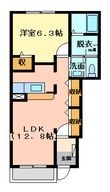 カーサ・中野　Ｂ棟の間取図