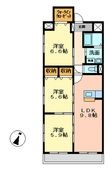 ラフィネ上浜の間取図