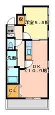 Ｍ’ｓ南ヶ丘の間取図
