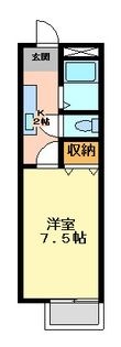 サウスゲート　B棟の間取図