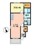 フリーデ　ハイム　Ａ棟の間取図