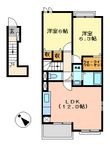 エスペランスＡの間取図