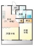 メゾンソレイユの間取図