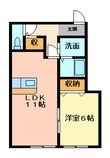 ヴェルデュール　Ｂ棟の間取図