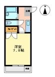 カレッジハウス８の間取図