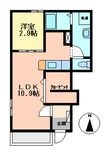ＴＳＵ　ＢＡＹＣＯＵＲＴの間取図