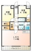 シャルムマスダⅢの間取図