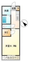 S-FORT三重大学前の間取図