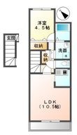 コーポ サウスCの間取図