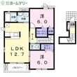 フランドール B棟の間取図