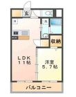 ベルフォーレの間取図