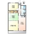 エクスクリエ桜橋の間取図