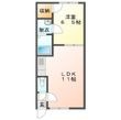 Ｍハイツ中島１の間取図